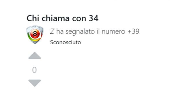 Segnalazione pubblicata Tellows