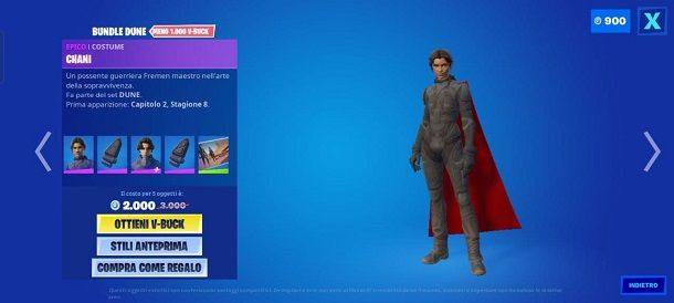 Come sbloccare la skin di Chani Kynes su Fortnite