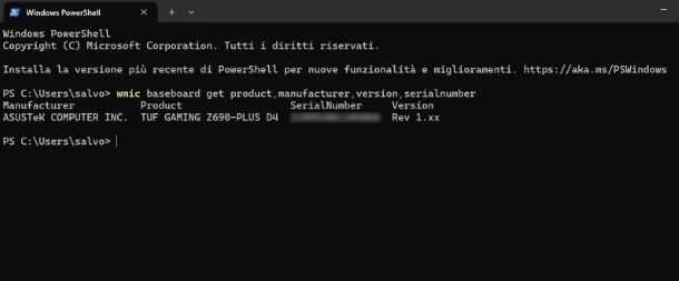 Come identificare la scheda madre del PC Windows