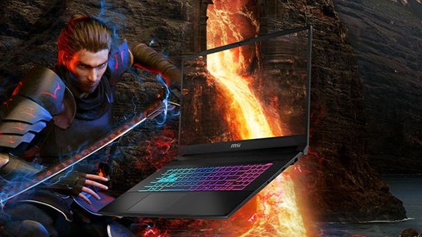Monitor notebook gaming