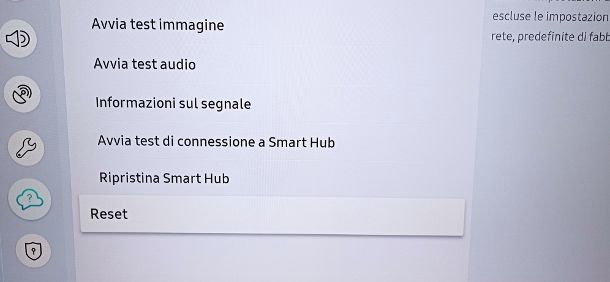 Reset TV Samsung 