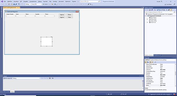 Nuova ListView Visual Basic