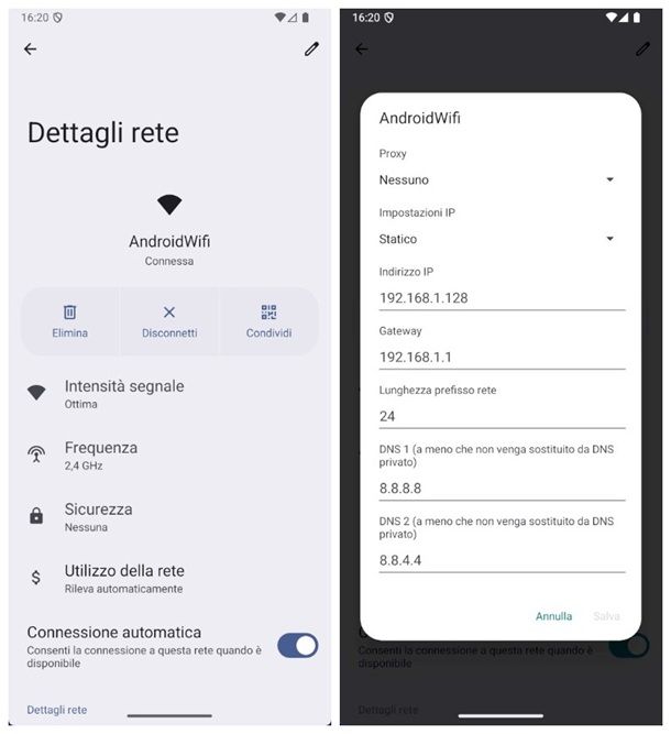 Come cambiare indirizzo IP cellulare