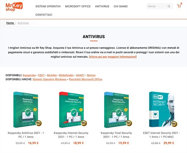 Mr Key Shop antivirus