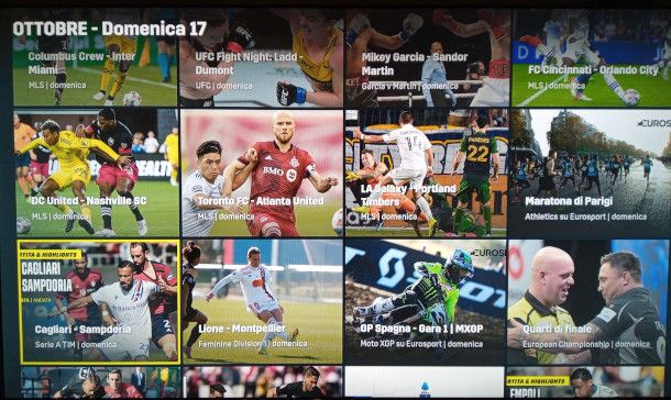 calendario app dazn