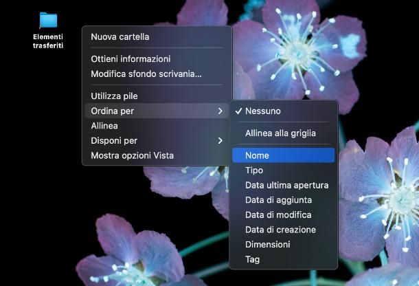 Come spostare le icone sul desktop Mac