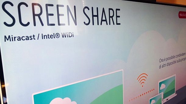 Screen Share Miracast LG