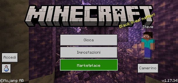 Marketplace Minecraft Mobile