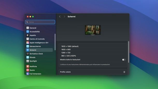 Come configurare macOS