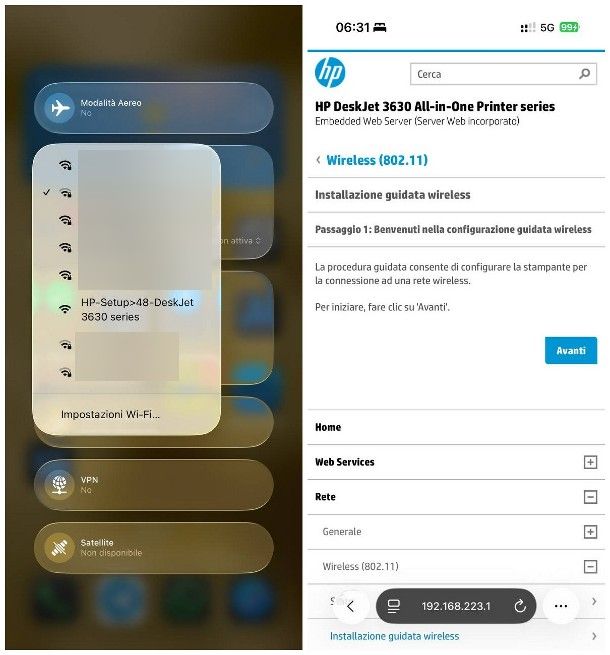 Come installare stampante HP
