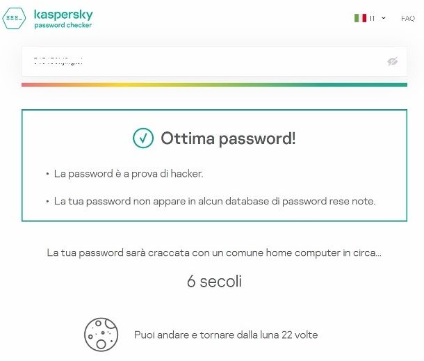 Kaspersky Password Check