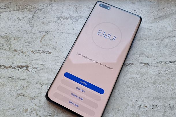 Come riavviare HUAWEI in Recovery
