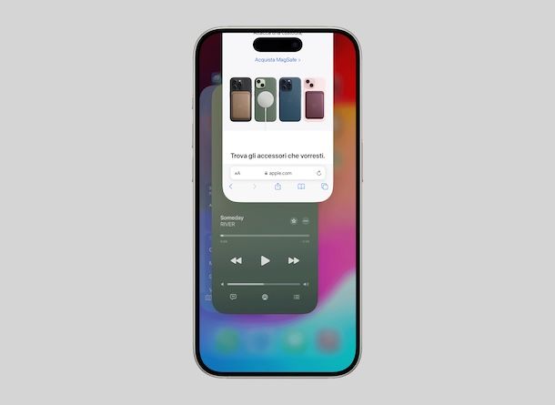 iPhone chiusura app