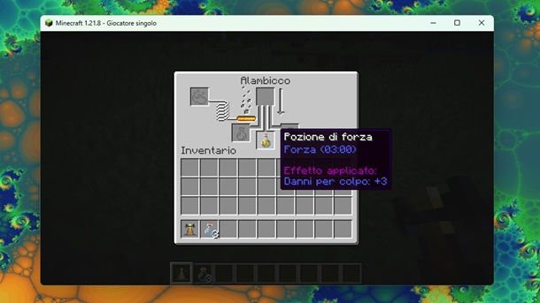Come si crea la Pozione di Forza su Minecraft