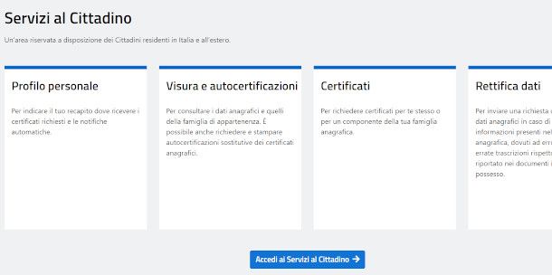 accesso sito ANPR