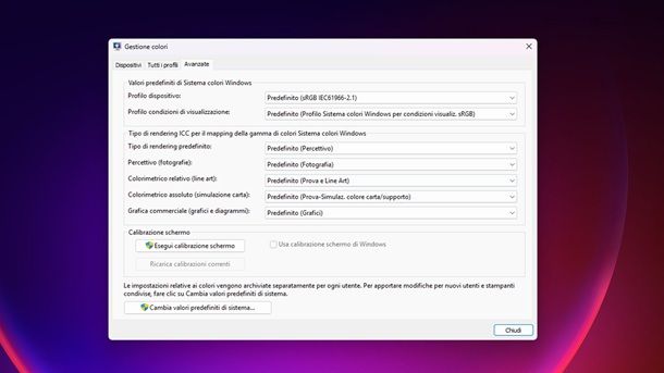 Come ripristinare i colori dello schermo del PC Windows 11