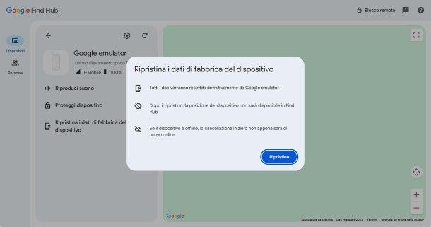 Come ripristinare Android
