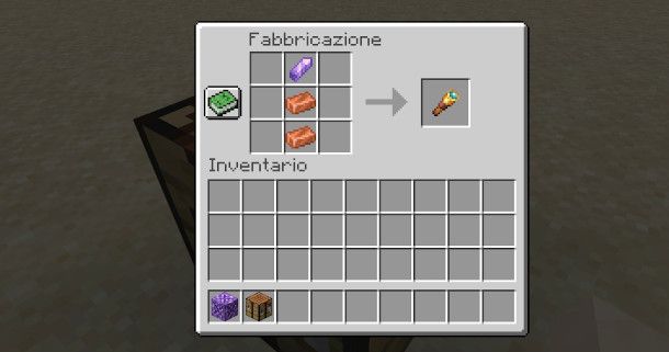 cannocchiale di ametista e rame Minecraft