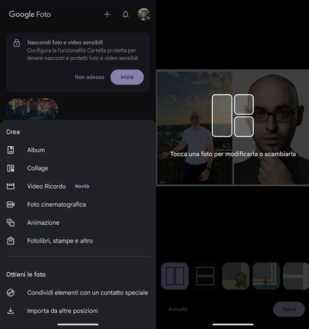Come unire due JPG da smartphone e tablet Android