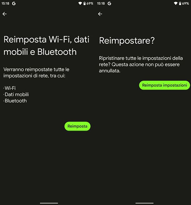 Come resettare Android senza perdere dati