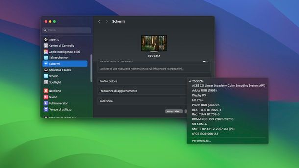 Come ripristinare i colori dello schermo del Mac