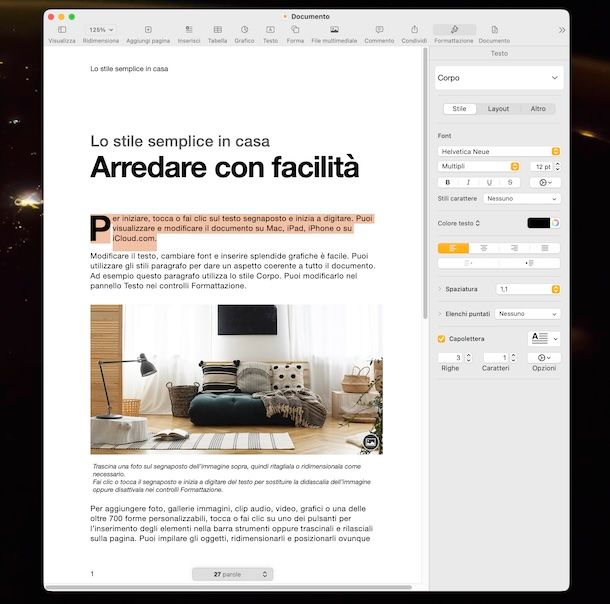Pages macOS