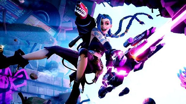 Jinx League of Legends Fortnite