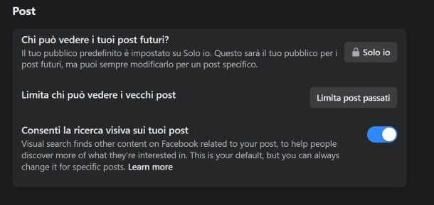 Vedere chi ha visto un post sul profilo Facebook