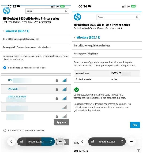 Come installare stampante HP