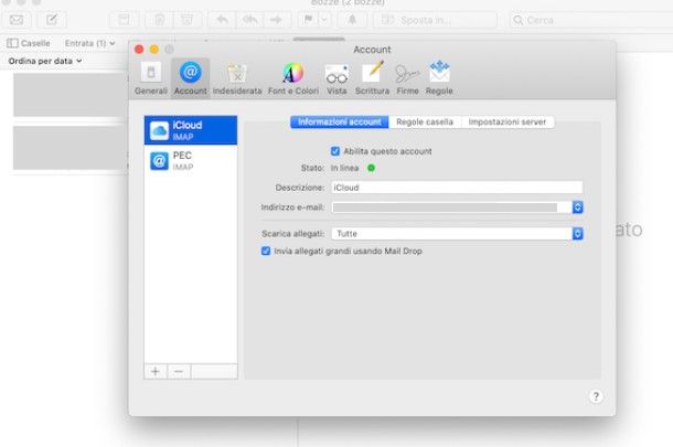 Come inviare video pesanti Apple Mail