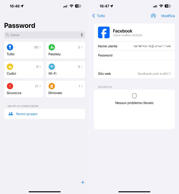 Password iPhone