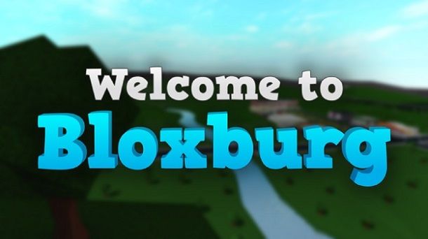 Welcome to Bloxburg logo Roblox