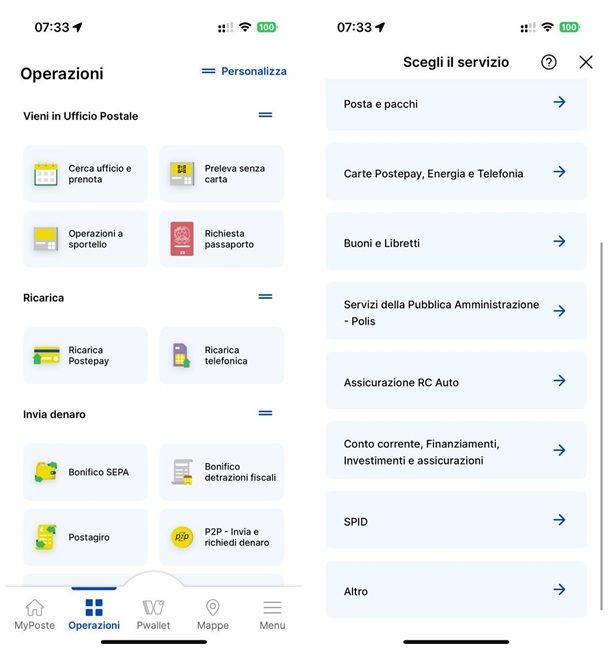 Come prenotare appuntamento Poste Italiane per SPID tramite app