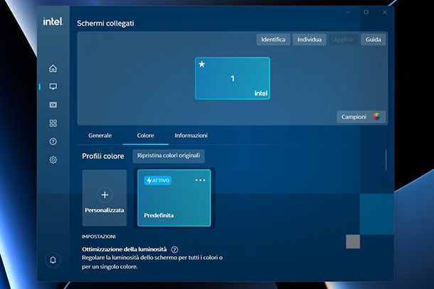 Come ripristinare i colori dello schermo del PC su Windows