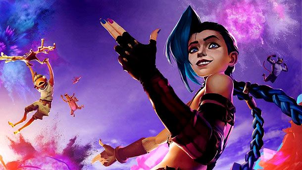 Jinx League of Legends Skin Fortnite