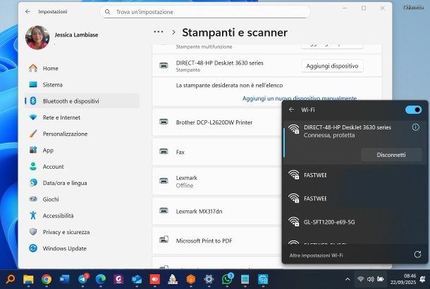 Come installare stampante HP