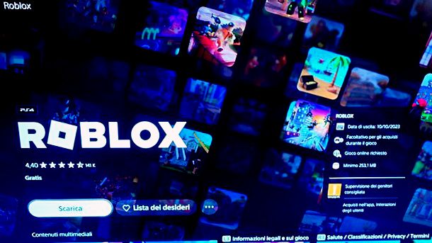 Come scaricare Roblox su PlayStation