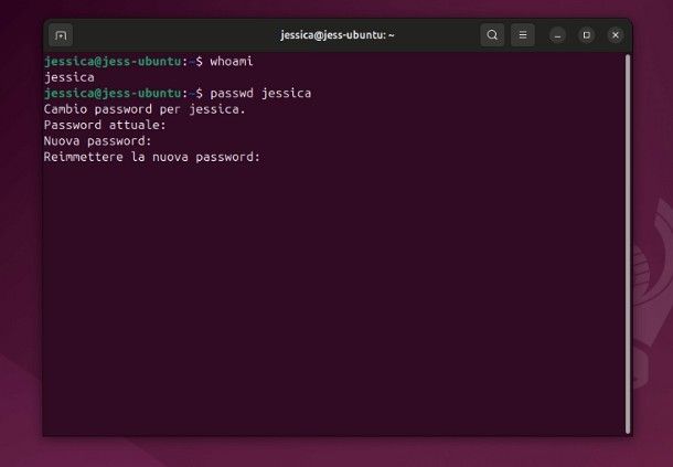 Come cambiare la password al PC: Linux