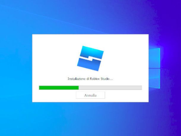 Installazione di Roblox Studio