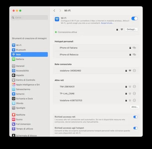 Operazioni preliminari per entrare nel router