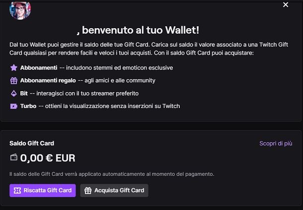 Twitch Wallet