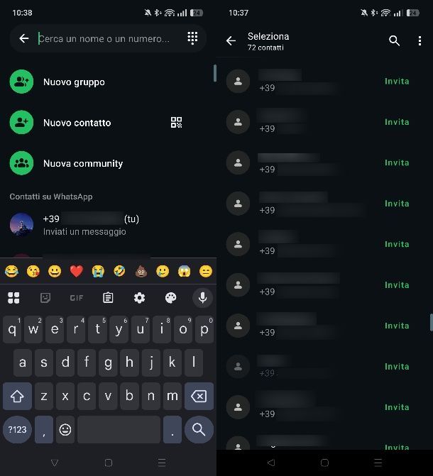 Come capire se un contatto si è cancellato da WhatsApp