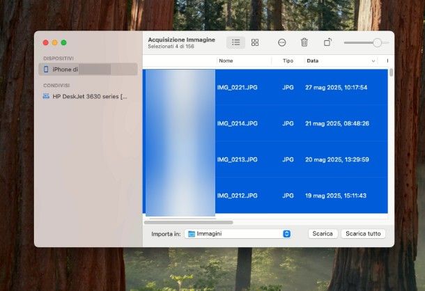 Come trasferire foto da iPhone a Mac