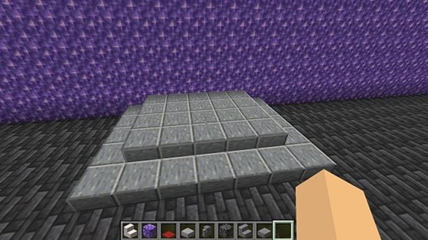Costruire il trono su Minecraft Java