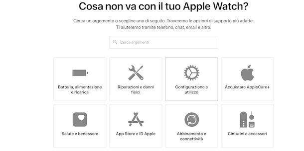 Supporto Apple