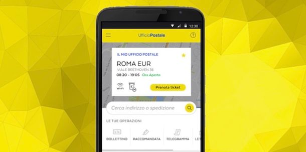 App Ufficio postale
