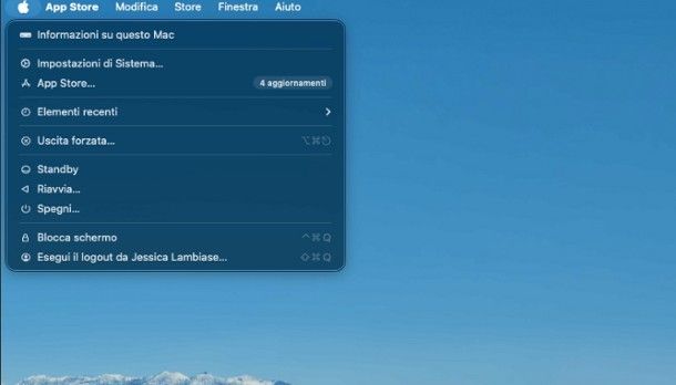 Come si spegne il Mac