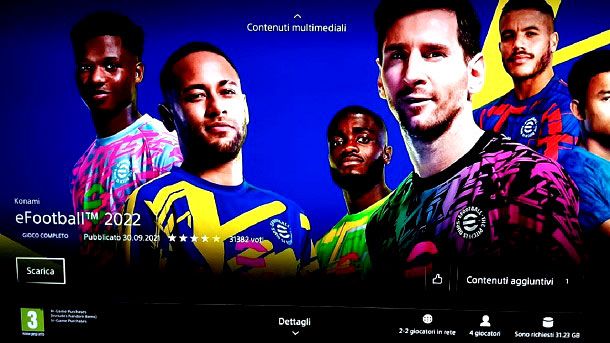 Come scaricare eFootball su PS4