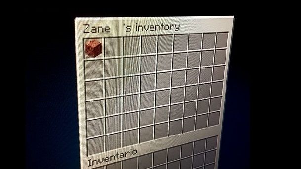 Inventario altro player Minecraft