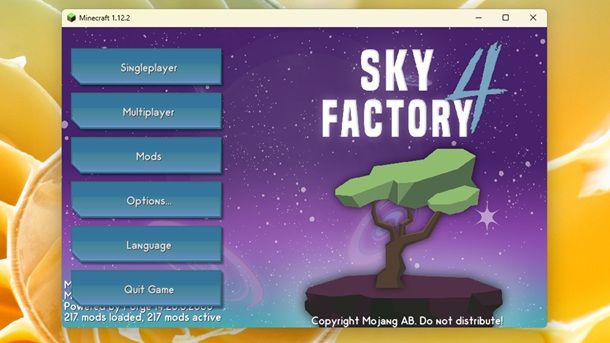 SkyFactory 4 modpack Minecraft